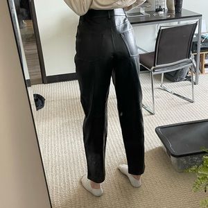 Aritzia Leather Pants
